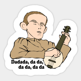 DELIVERANCE BANJO BOY FAN ART!! Sticker